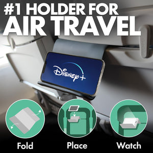 The FLIGHT FLAP Silicone - Phone & Tablet Holder for Frequent Flyers