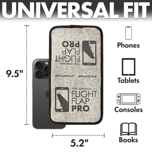 The FLIGHT FLAP Pro - Phone & Tablet Holder for Frequent Flyers