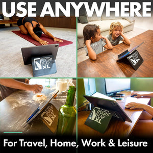 The FLIGHT FLAP XL (Now in Black!) - Tablet Holder for Your Larger Devices