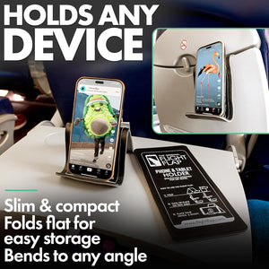 The Original FLIGHT FLAP - Bestselling Phone & Tablet Holder (Now in Black!)