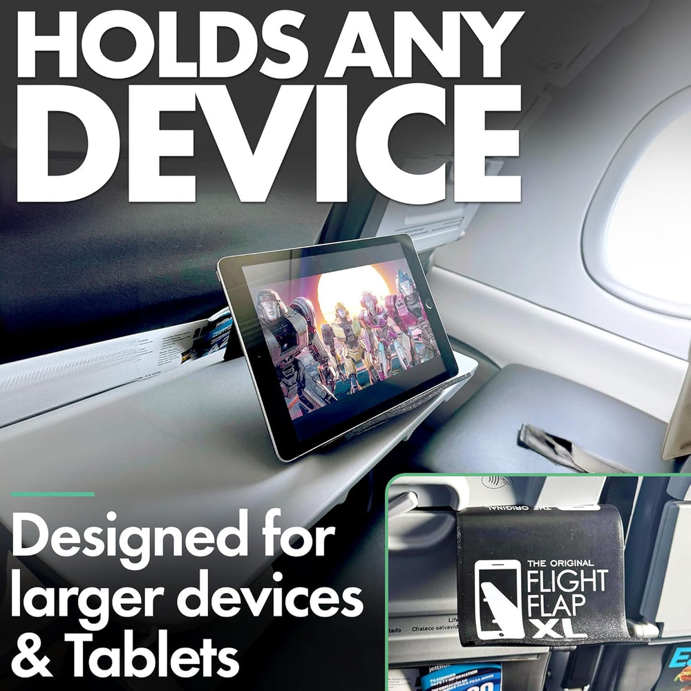 The FLIGHT FLAP XL (Now in Black!) - Tablet Holder for Your Larger Devices