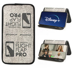 The FLIGHT FLAP Pro - Phone & Tablet Holder for Frequent Flyers